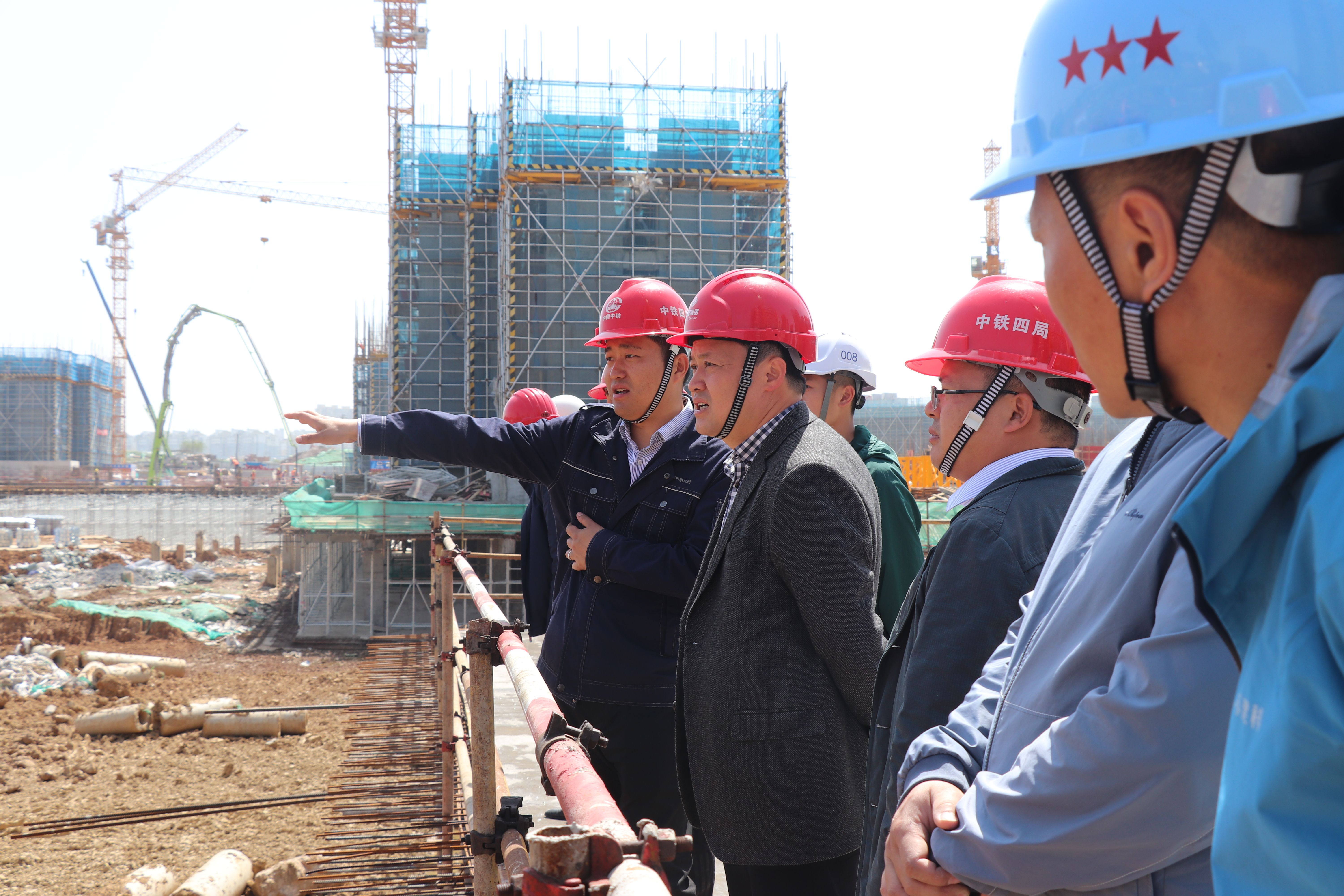确保修建工地清静生产平稳  3868la银河总站集团开展节前清静生产大检查